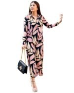 Women's Cotton Blend Printed Ethnic Co-ord Set