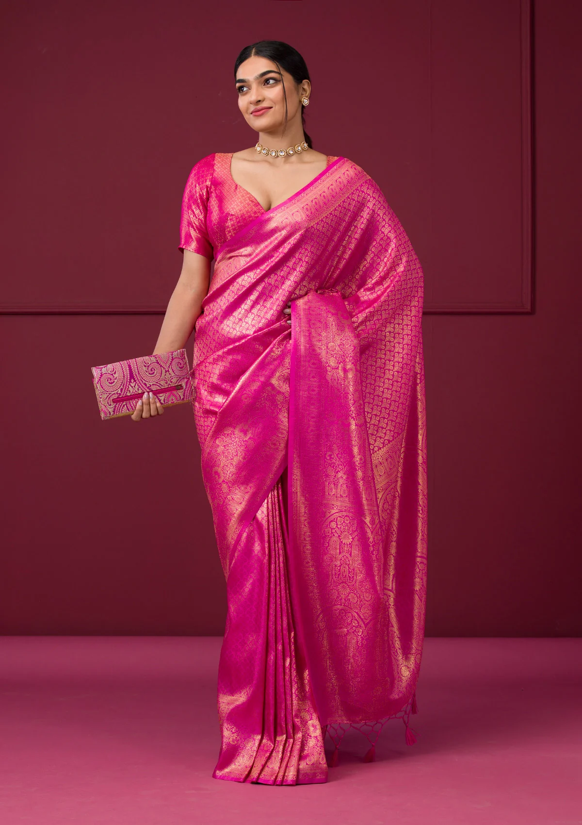 koskii-pink-zariwork-artsilk-designer-saree-saus0039231_pink_1_7.webp Pink Zariwork Art Silk Saree - Image 1